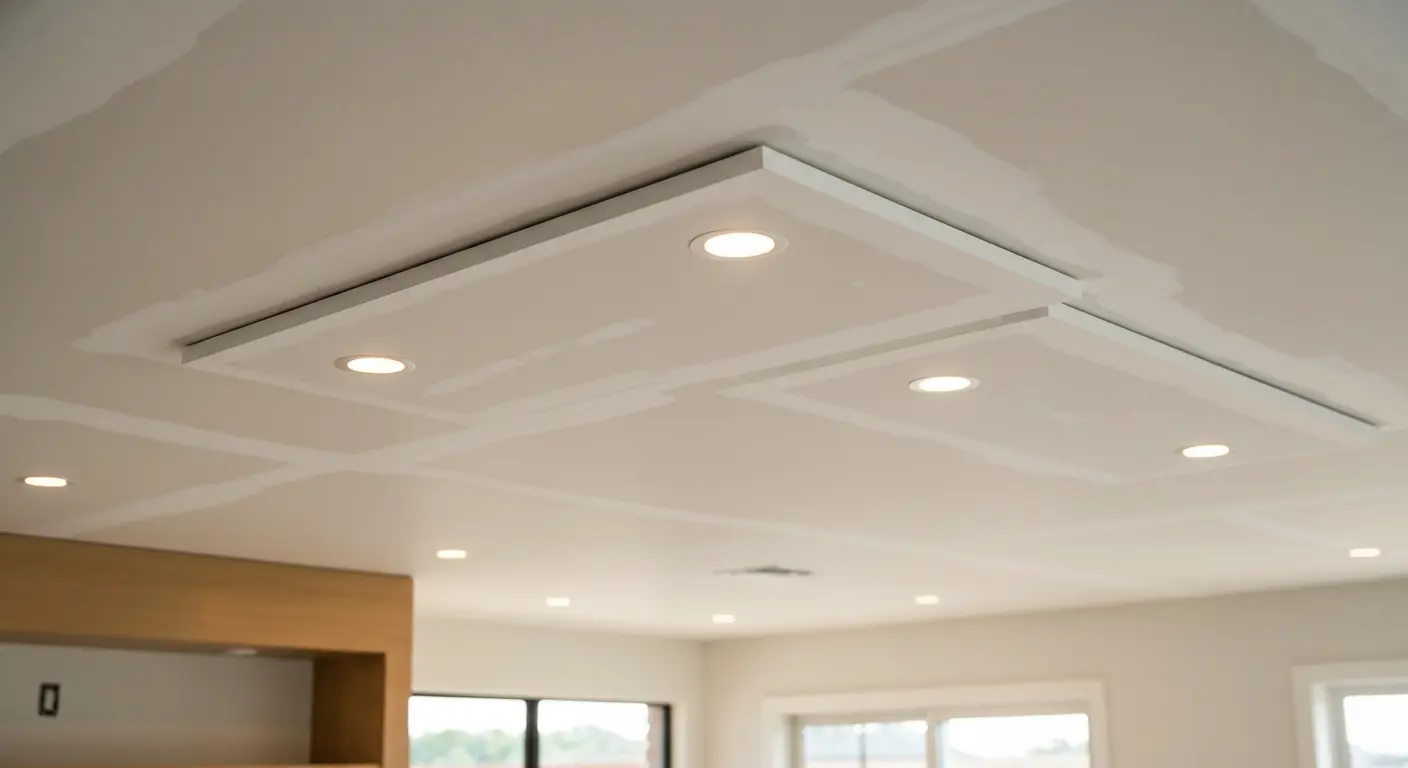 Indoor light fixture installation