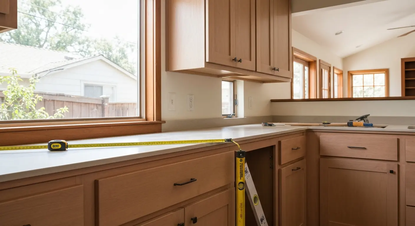 Custom cabinet installation service