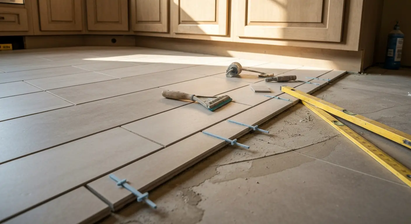 Kitchen Flooring Installation