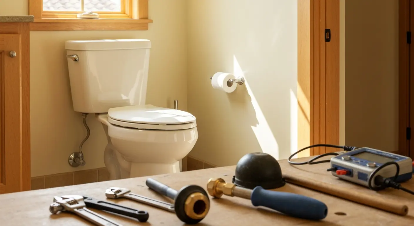 Toilet repair service