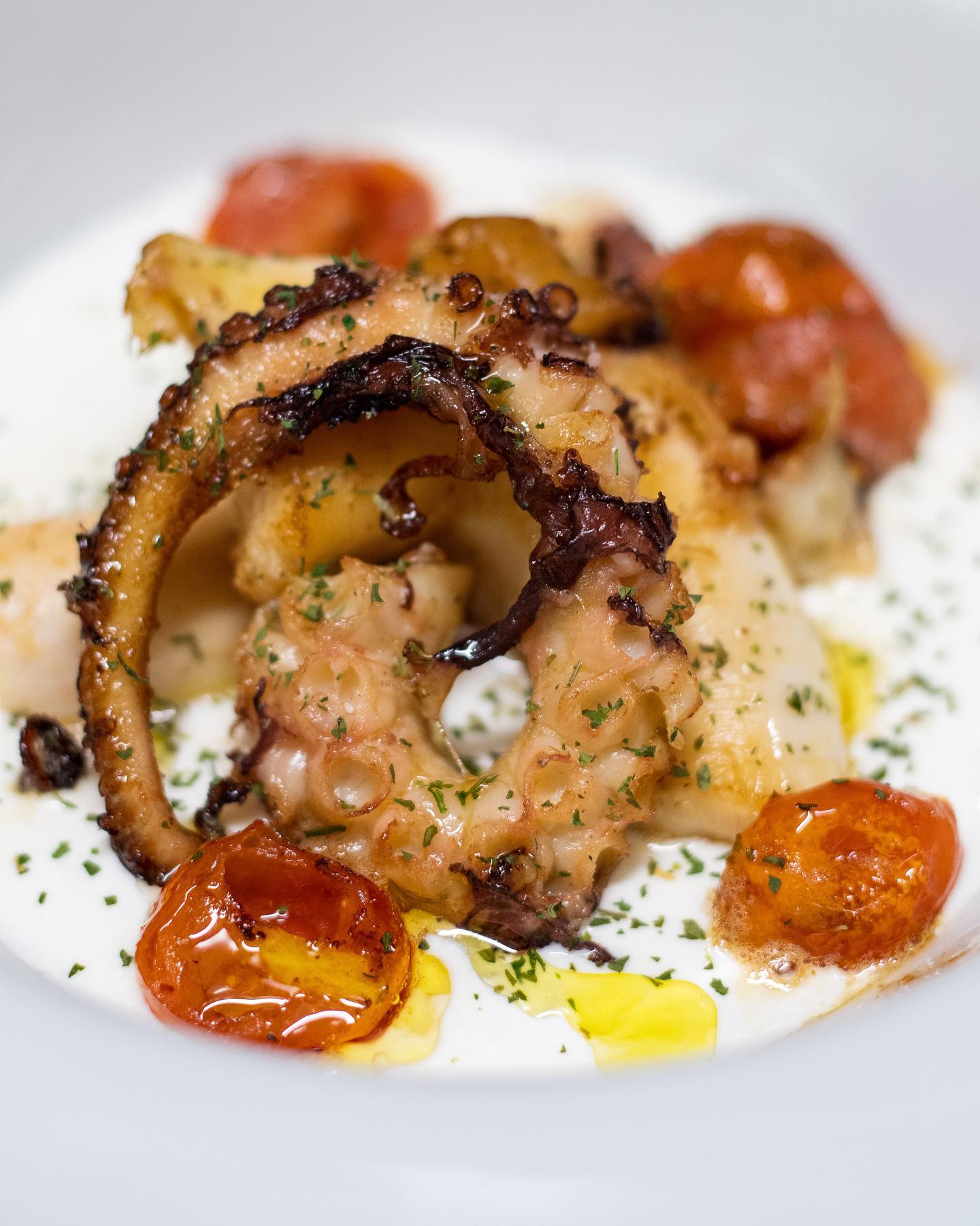 Piatto di pesce della Locanda TerraMare