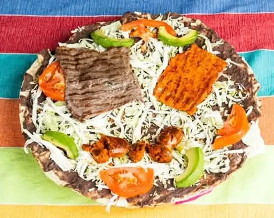 Tlayuda Oaxaqueña at Oaxaca de Mis Amores Riverside CA