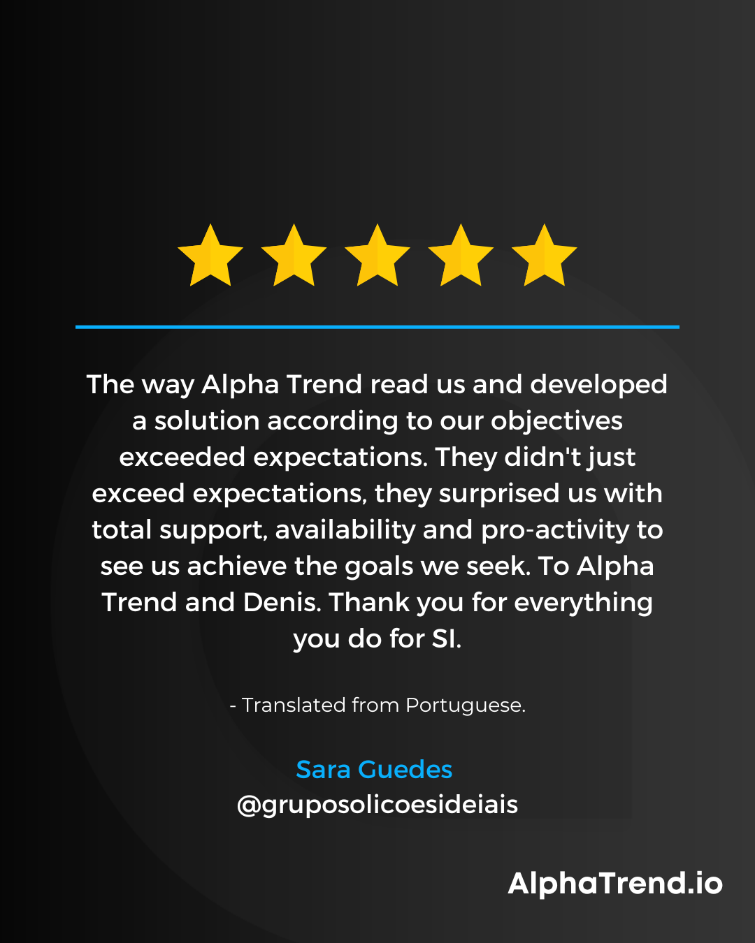 Alpha Trend Case Studies