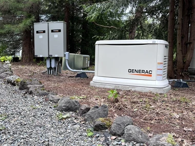 Whole-home generator installation featured by GenTech Northwest
