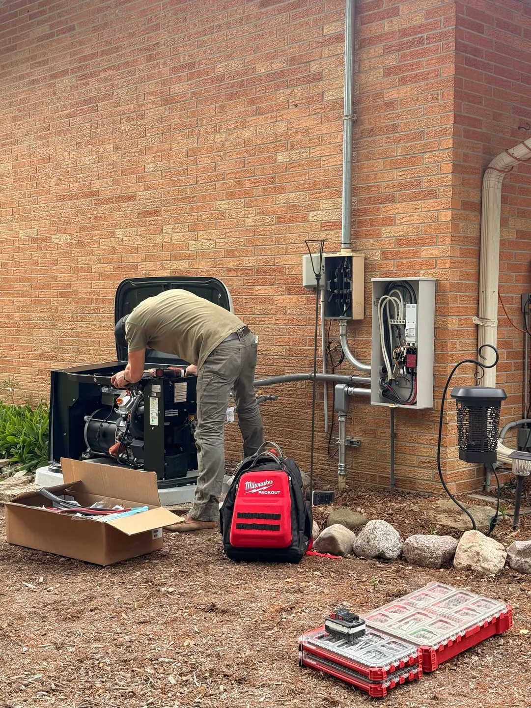 Southeast Electrical's featured whole-home generator installation