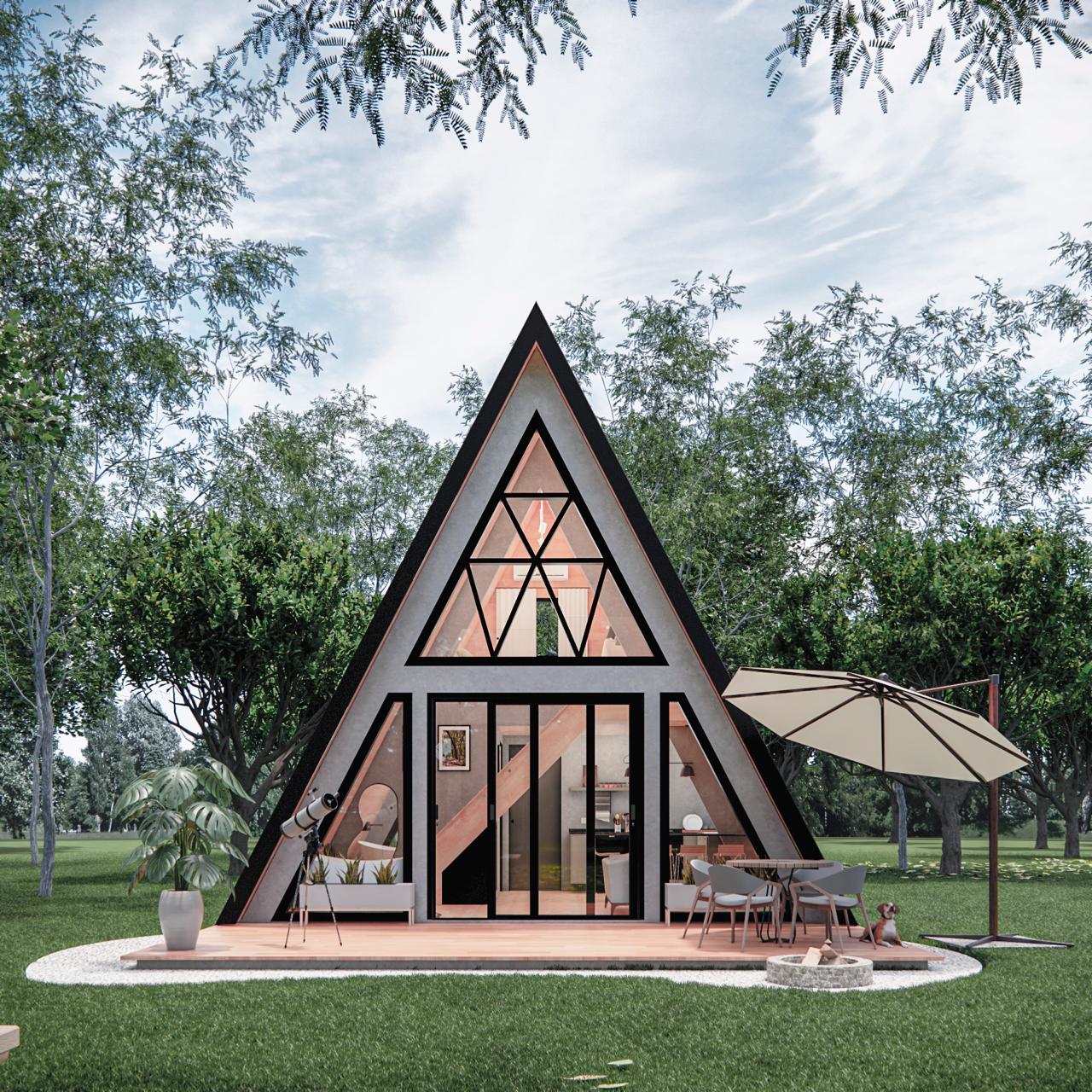 Cabana 50m² - 2 Quartos