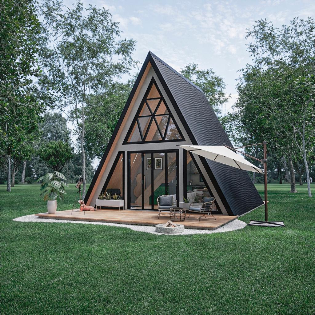 Cabana 50m² - 1 Quarto