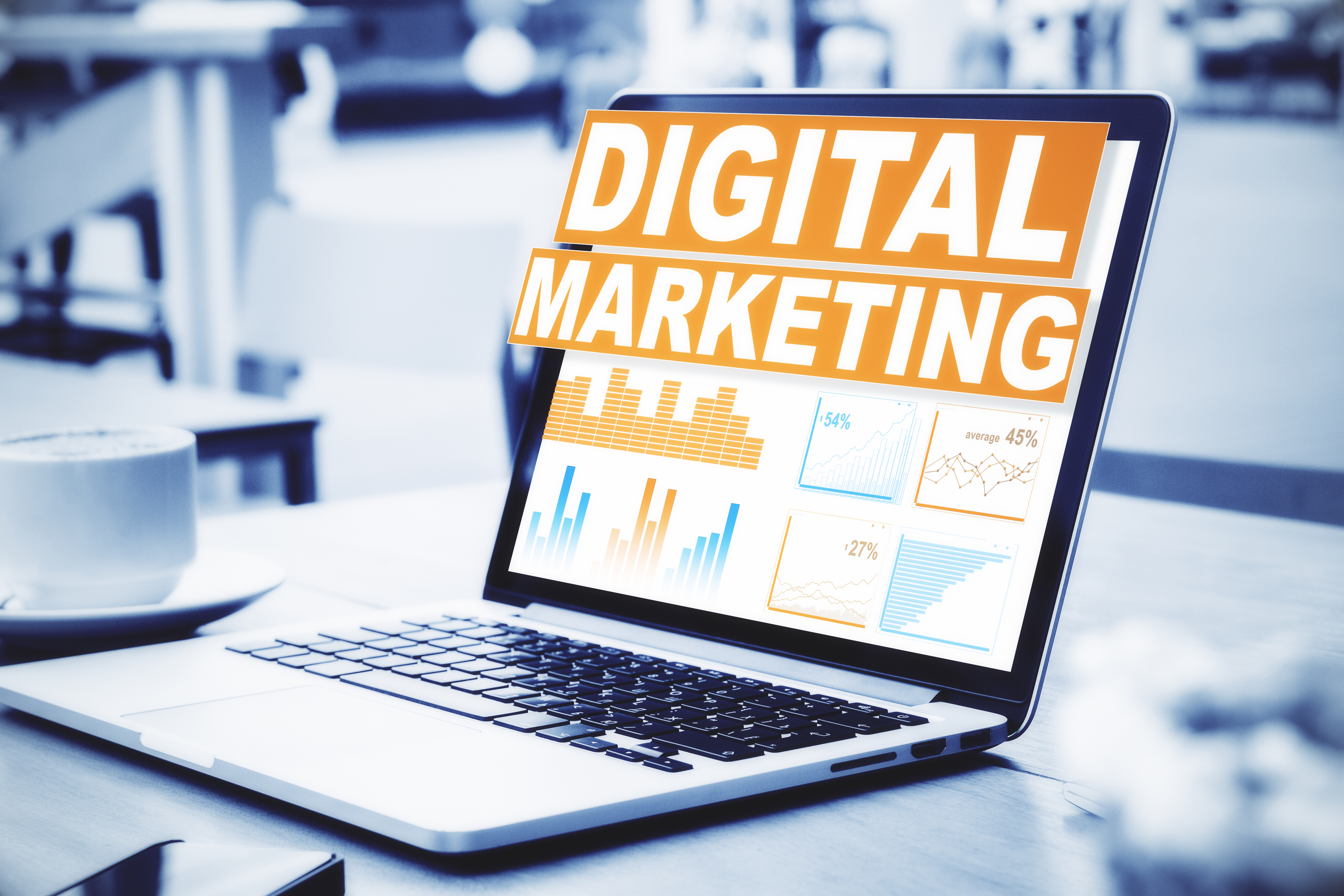 True Blue digital marketing team planning a campaign for a Darwin business