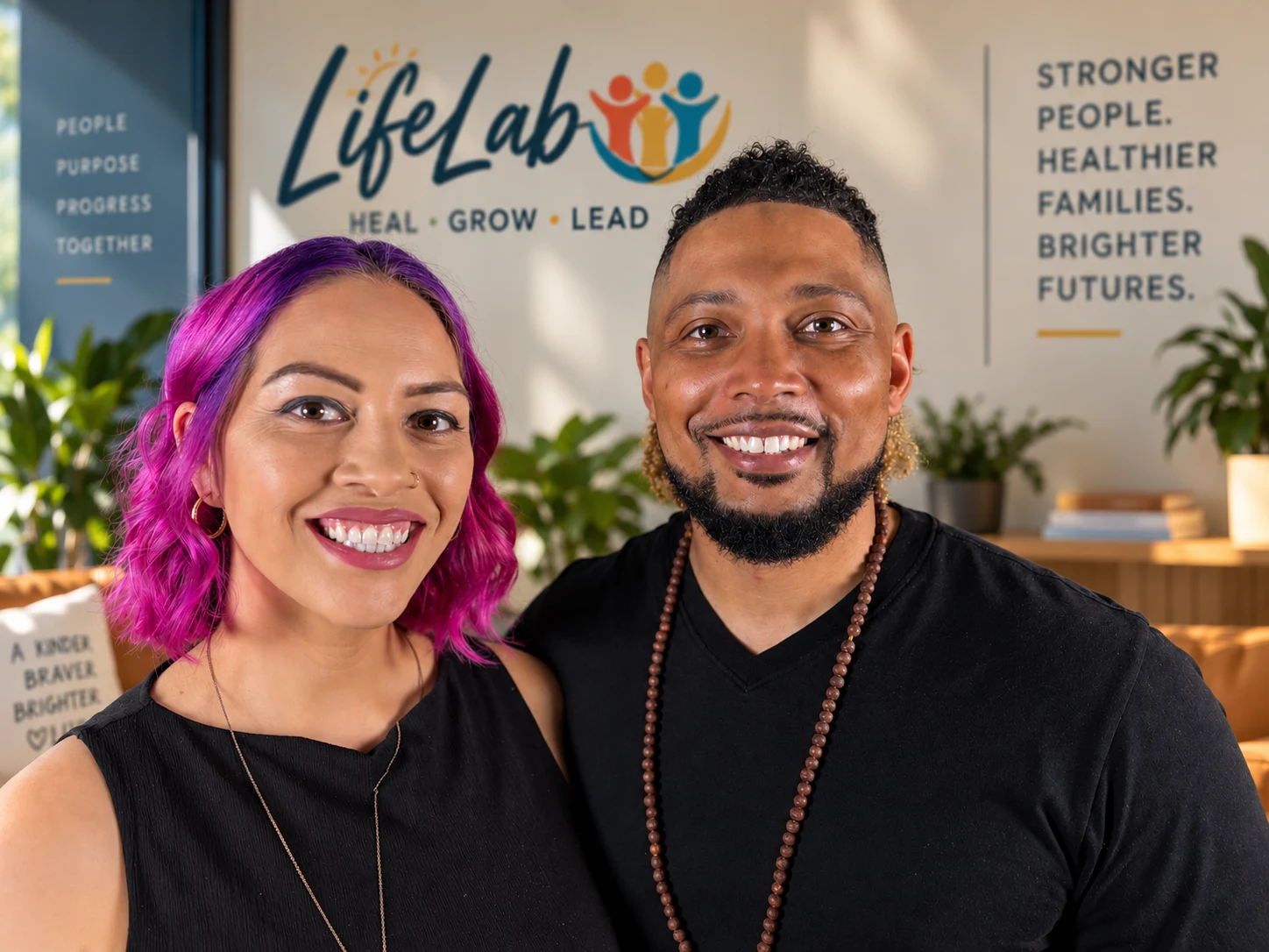 Elijah Kai and Kamene Bacon