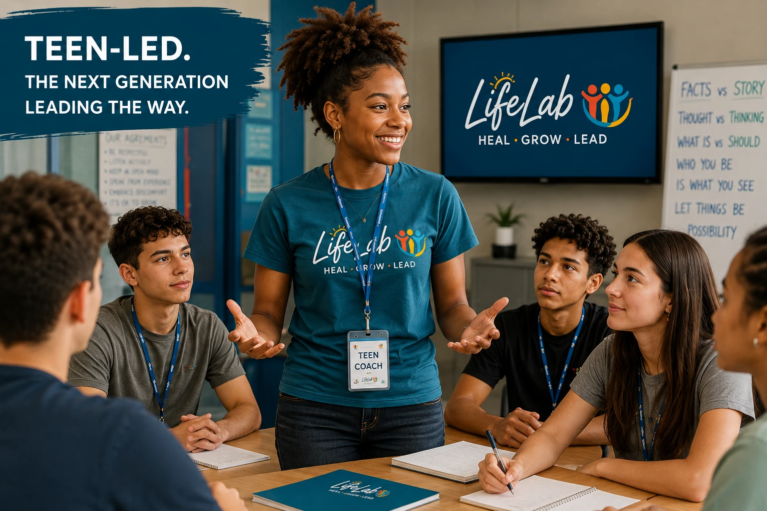 Teen-Led. The next generation leading the way.