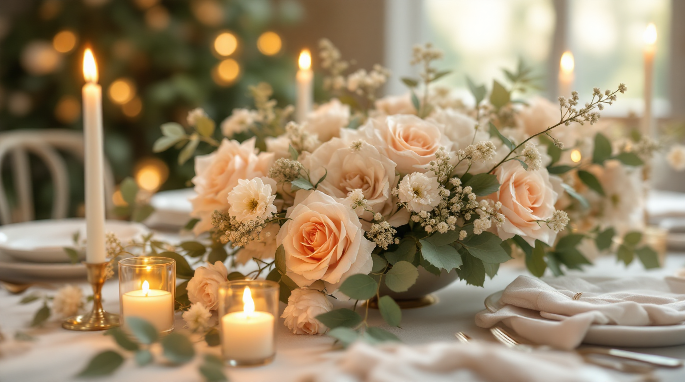 Beautiful floral arrangement by Be Youtiful Designs