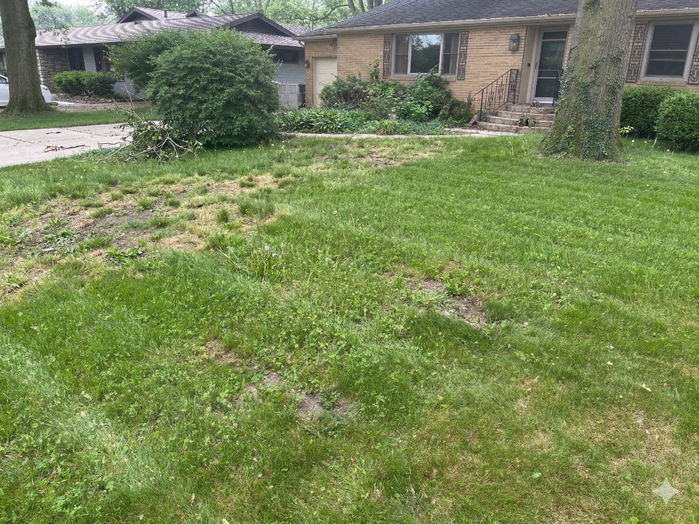 Before - Front Yard