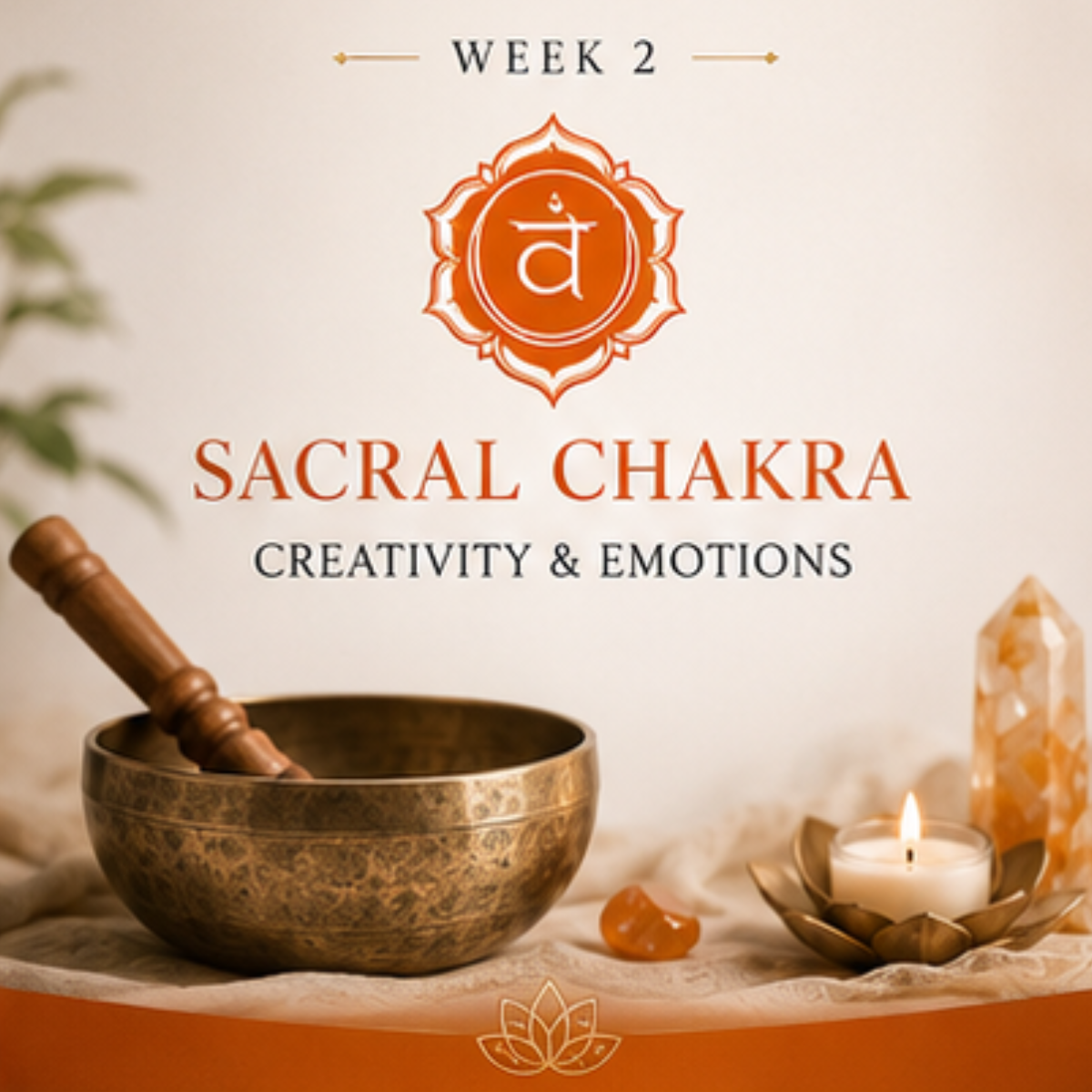 DAY 2 - Emotional Overwhelm + Sacral Chakra 