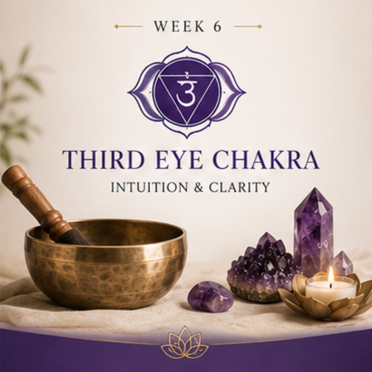 DAY 6 - Mental Overload + Third Eye Chakra 
