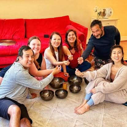 The Zenquency community celebrating together