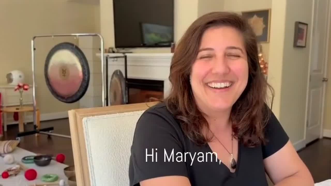 Maryam, Zenquency Healing graduate