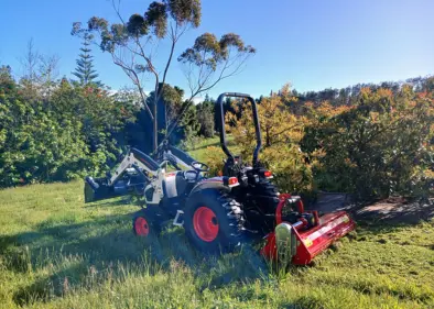 Tractor Mowing