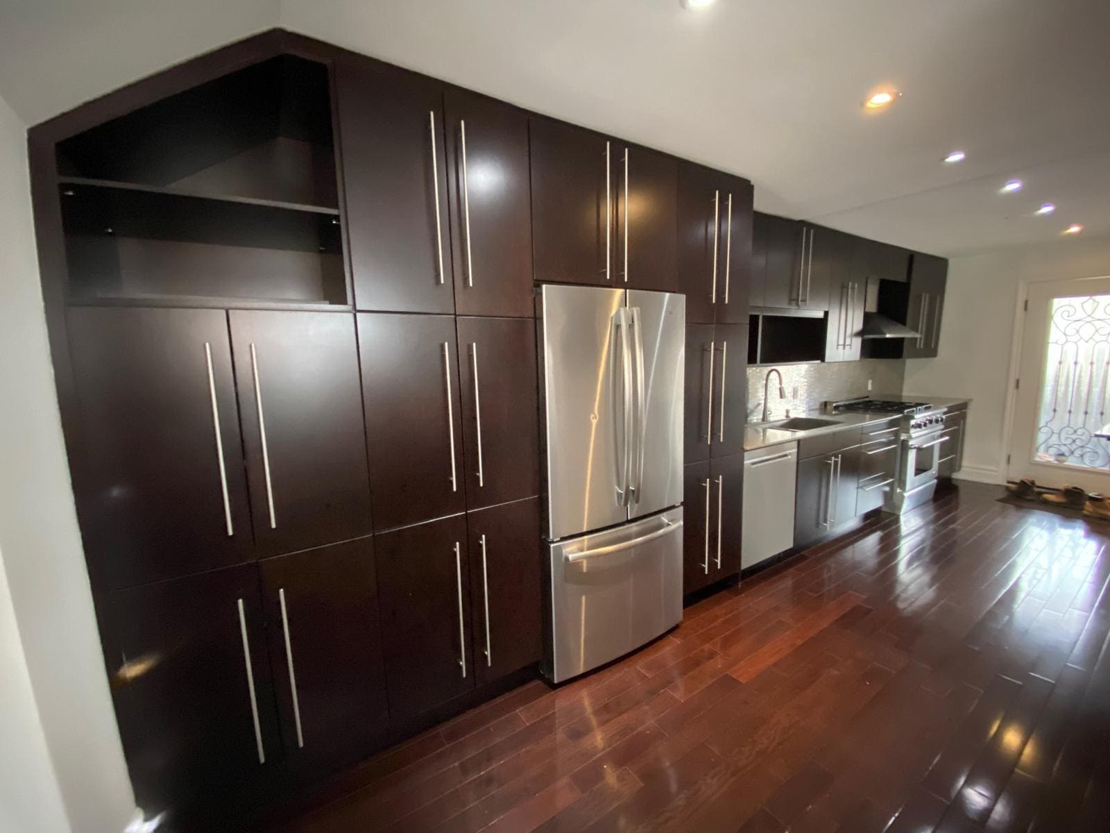 Kitchen cabinet doors prepped and painted, Toronto