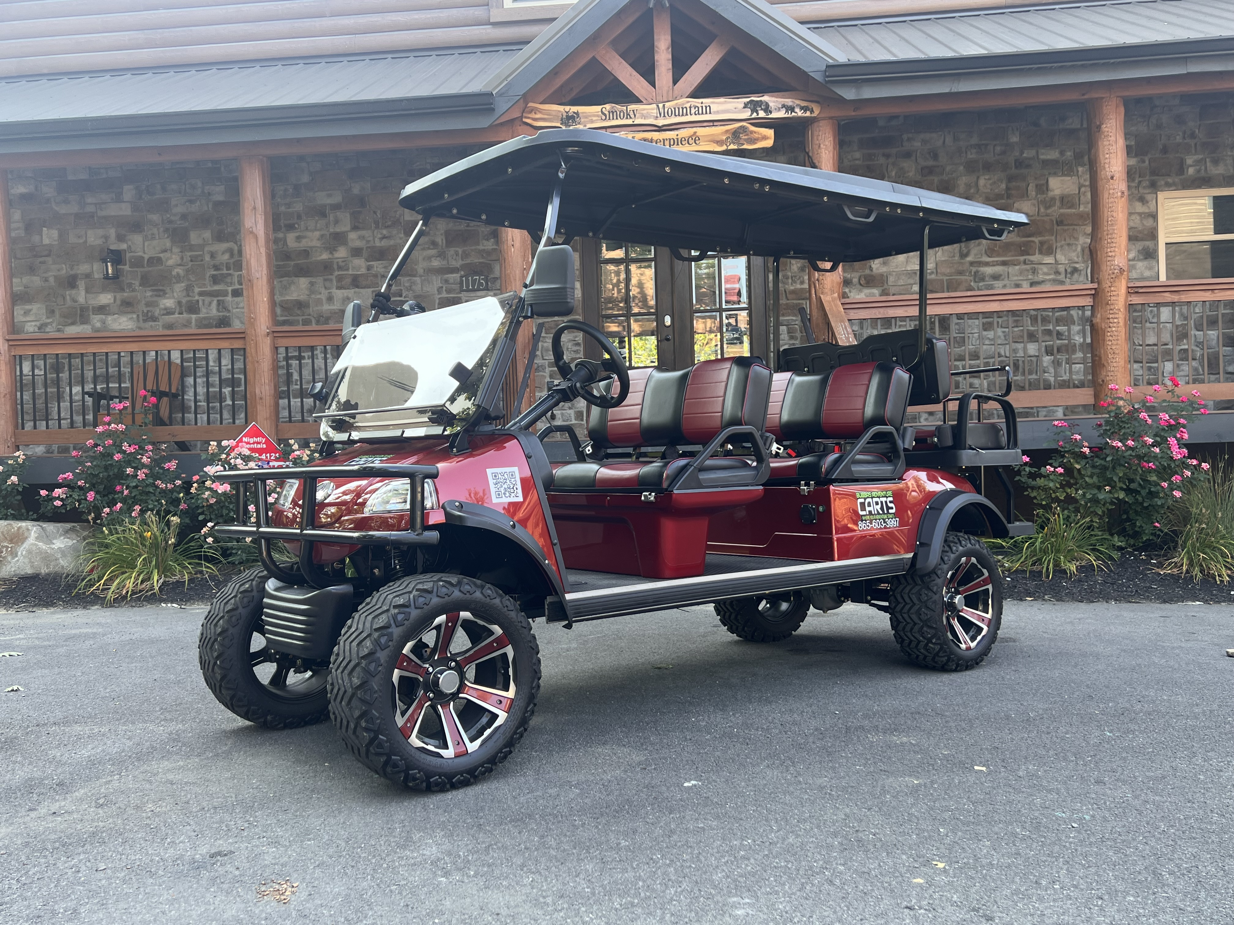 6 Passenger Street Legal Golf Cart