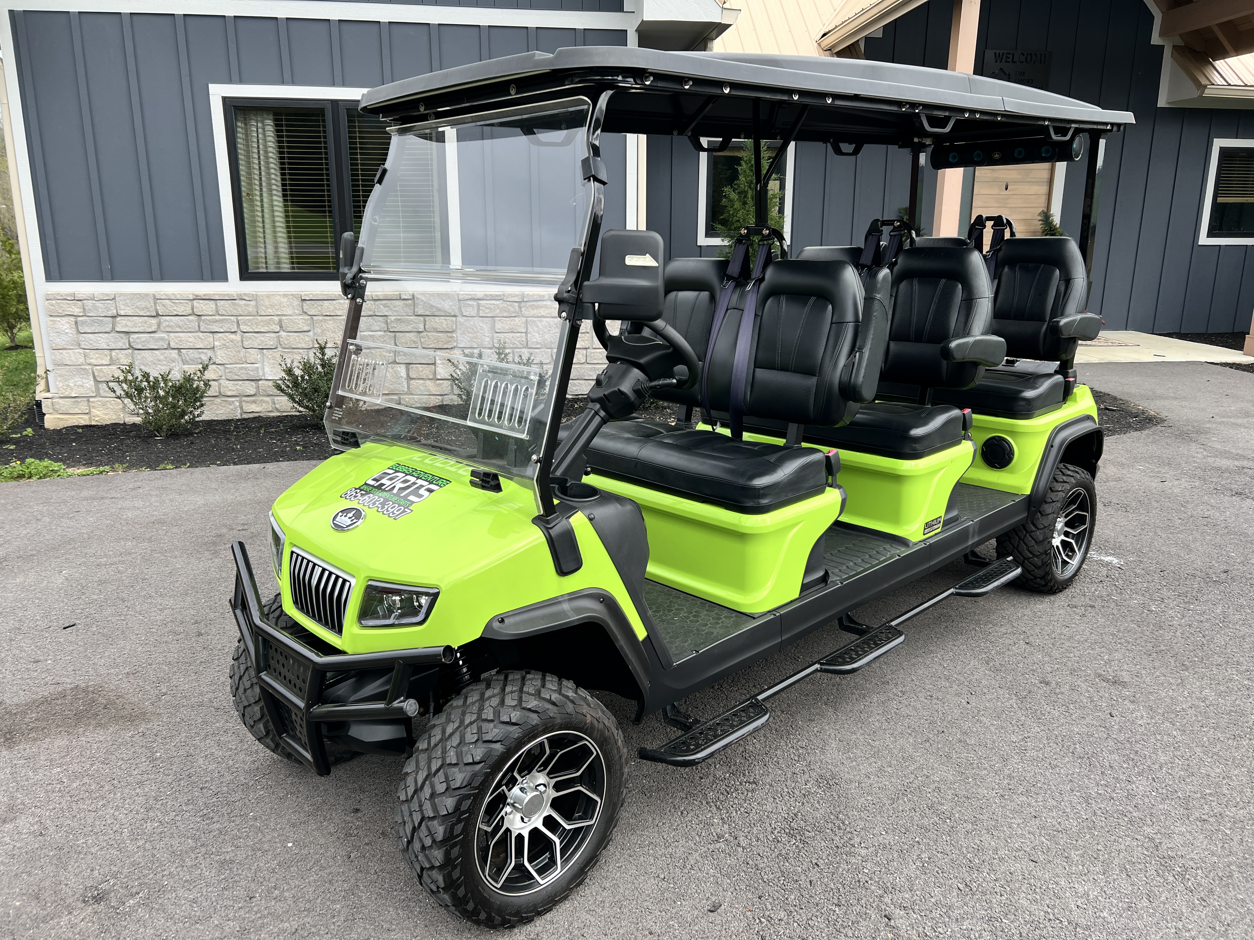 Bubba's premium golf cart rental for Smoky Mountain vacations