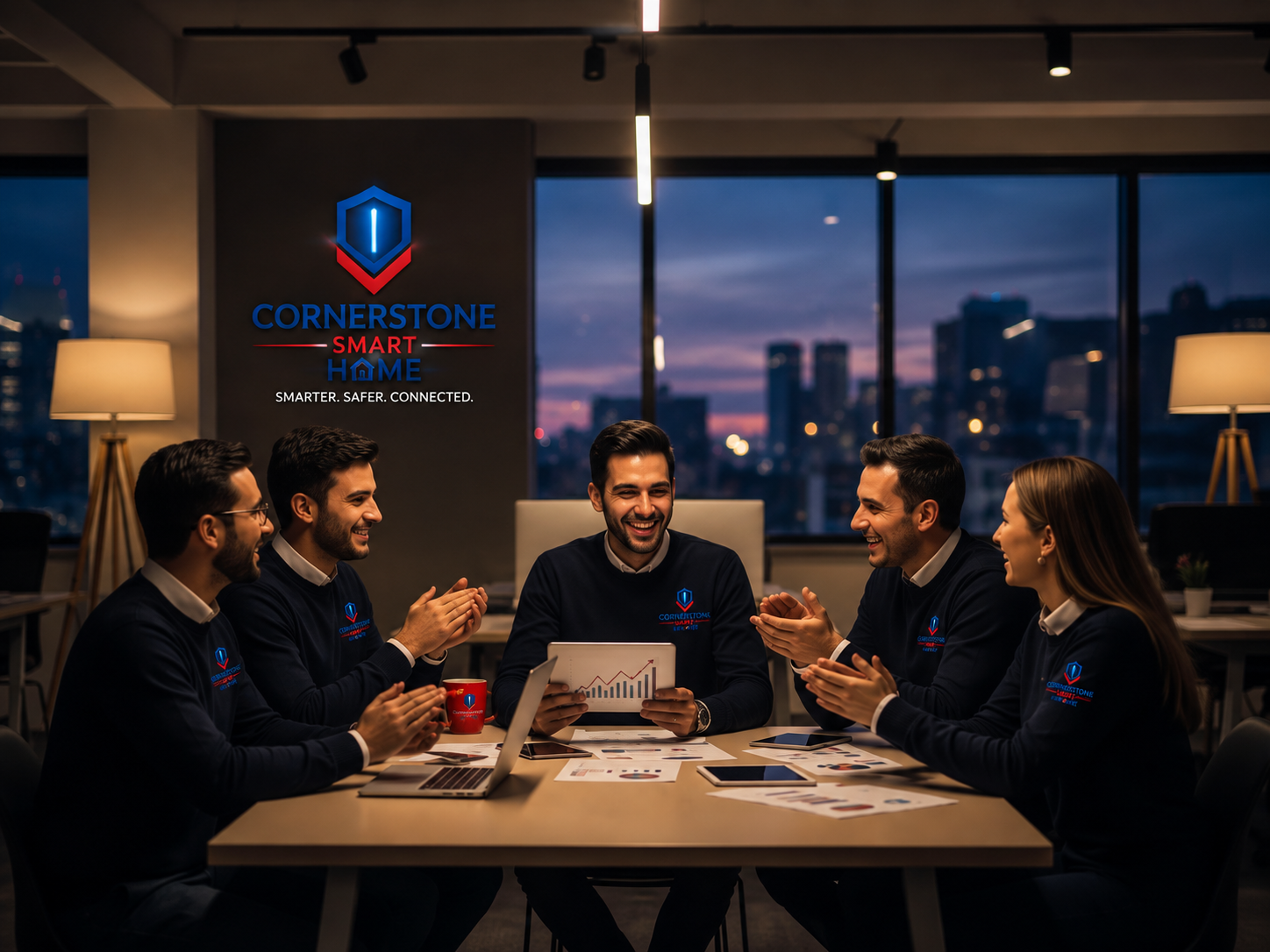 Evening wrap-up and celebrating wins