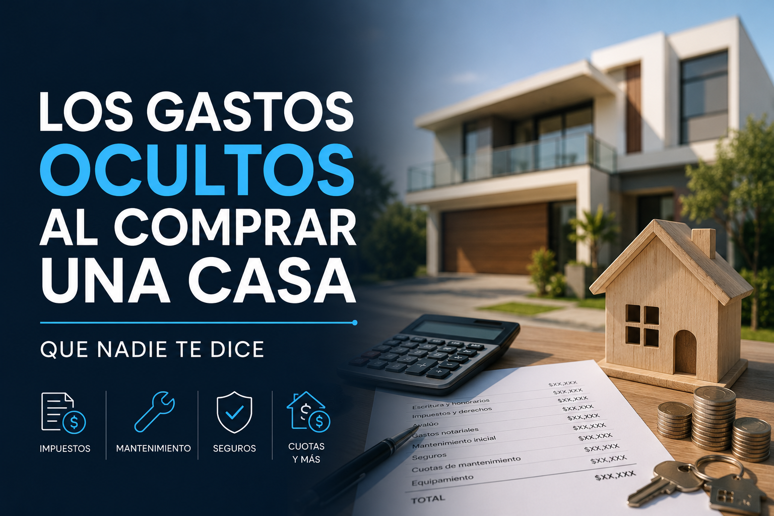 Los gastos ocultos al comprar una casa que nadie te dice 