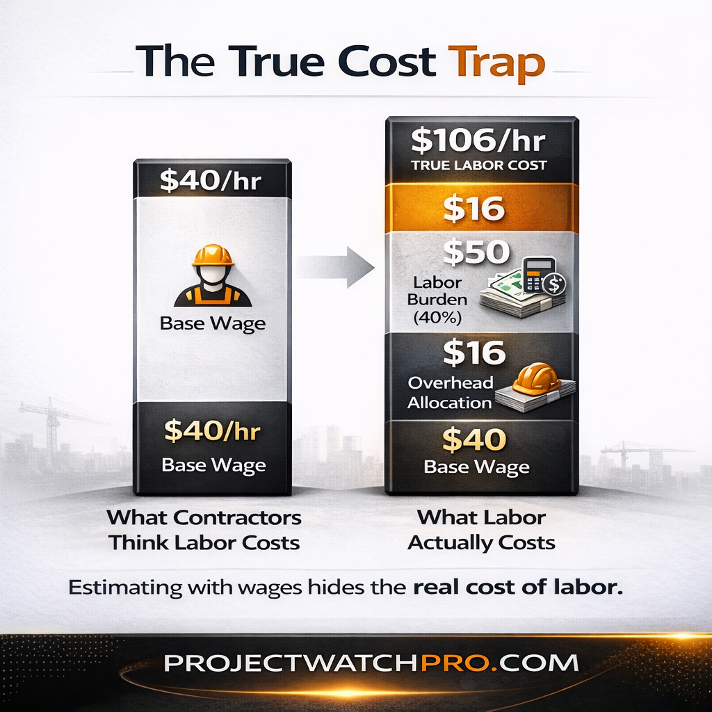 What Contractors Think Labor Costs VS What Labor Actually Costs What Contractors Think Labor Costs VS What Labor Actually Costs