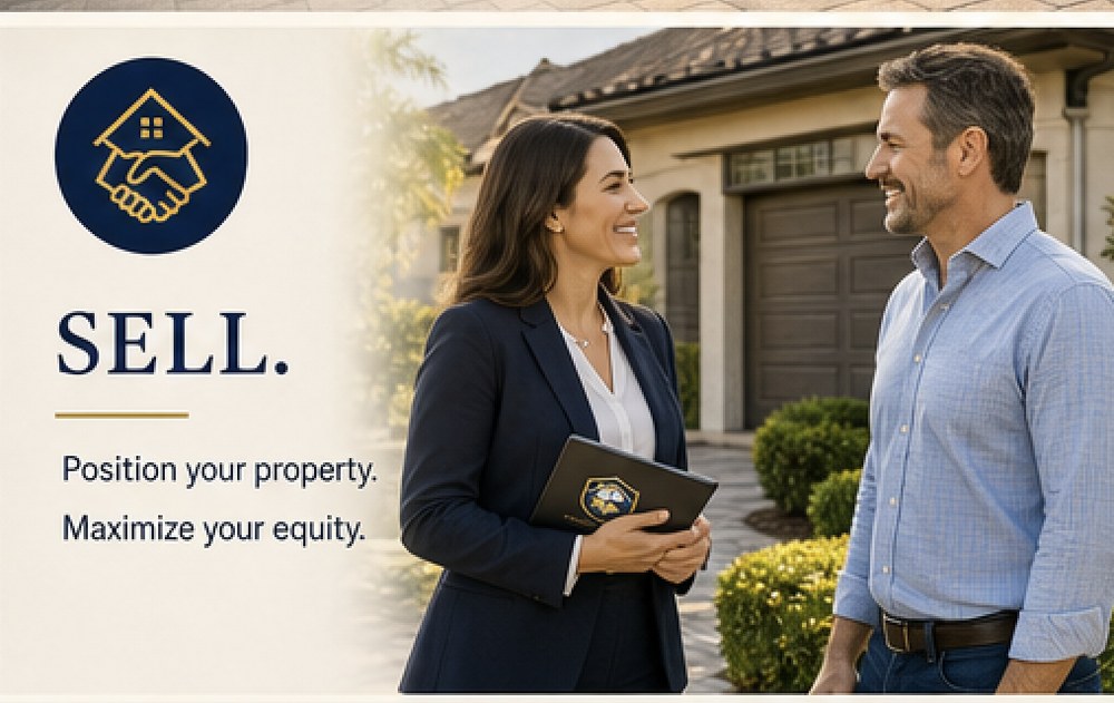 Sell — position your property, maximize your equity