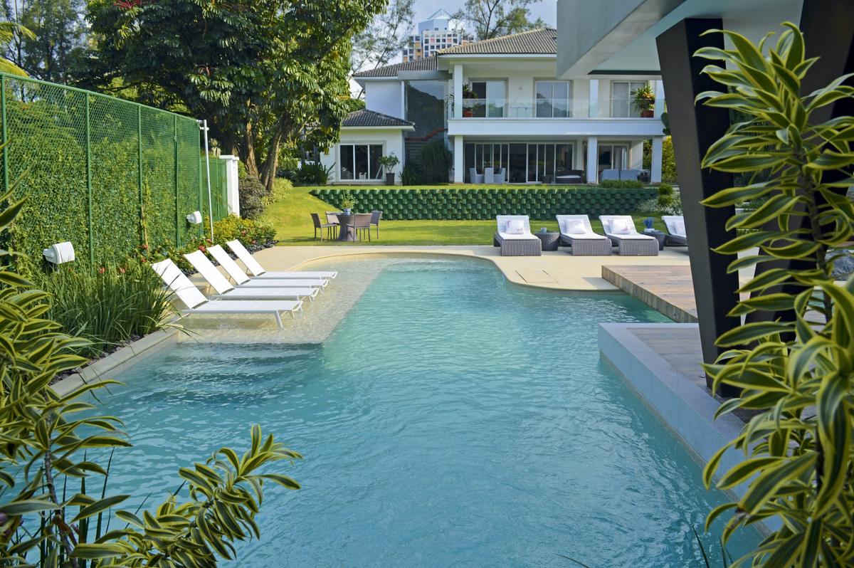 County Line Pools pool project