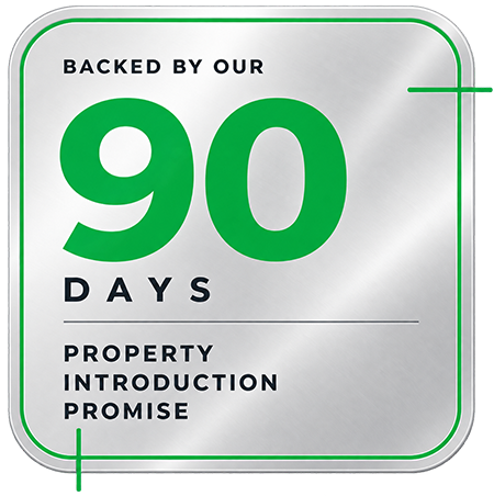 Backed by our 90 Days Property Introduction Promise