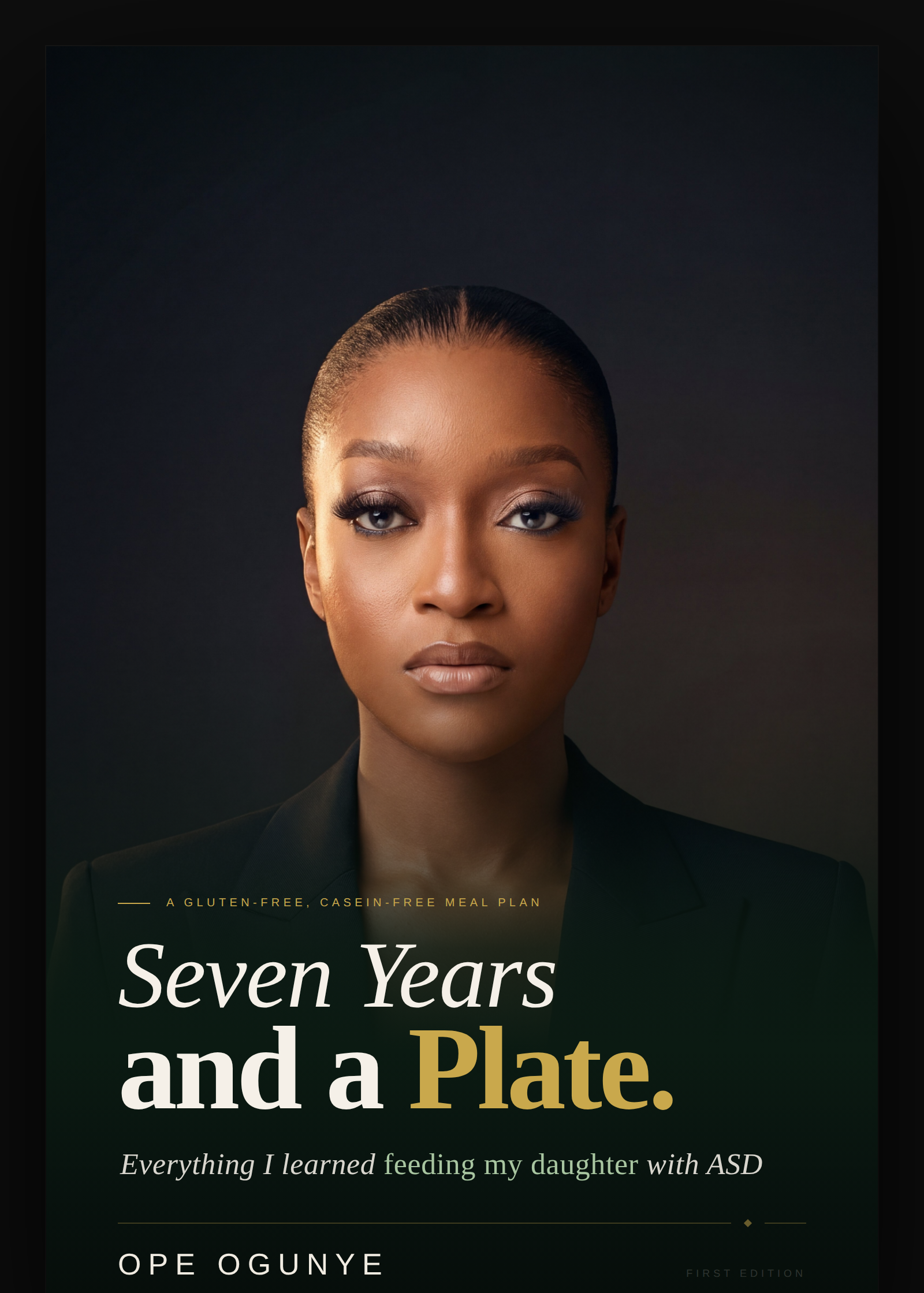 Ope Ogunye — Author of Seven Years and a Plate