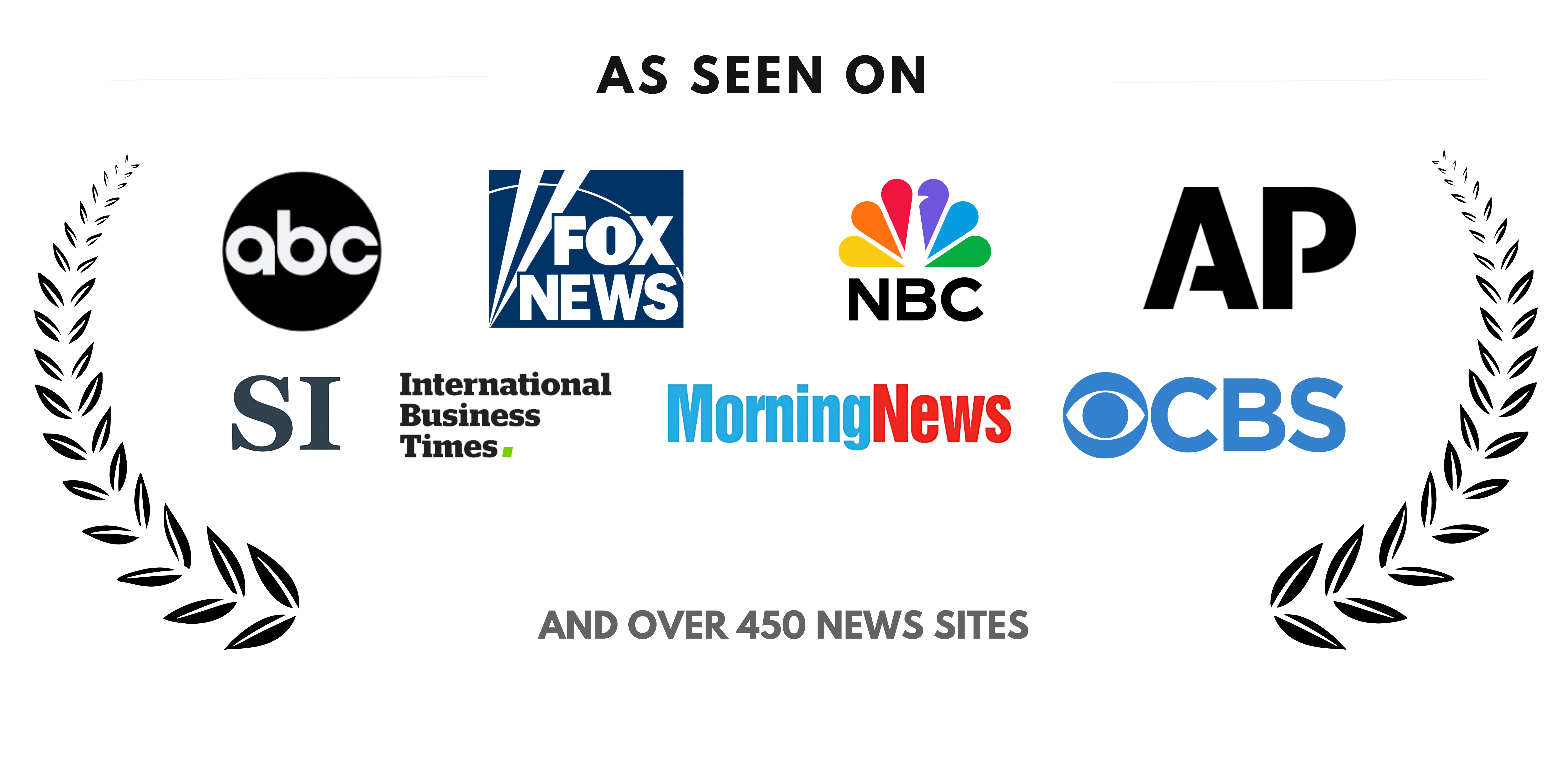 ABC, Fox News, NBC, CBS, AP, SI, IBT, Morning News and over 450 news sites