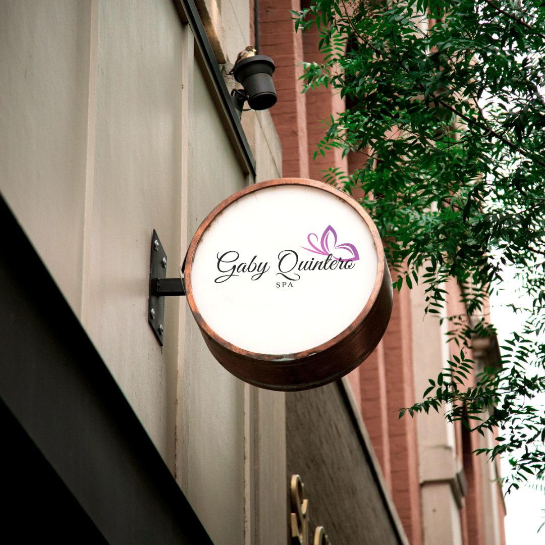 Gaby Quintero Spa sign