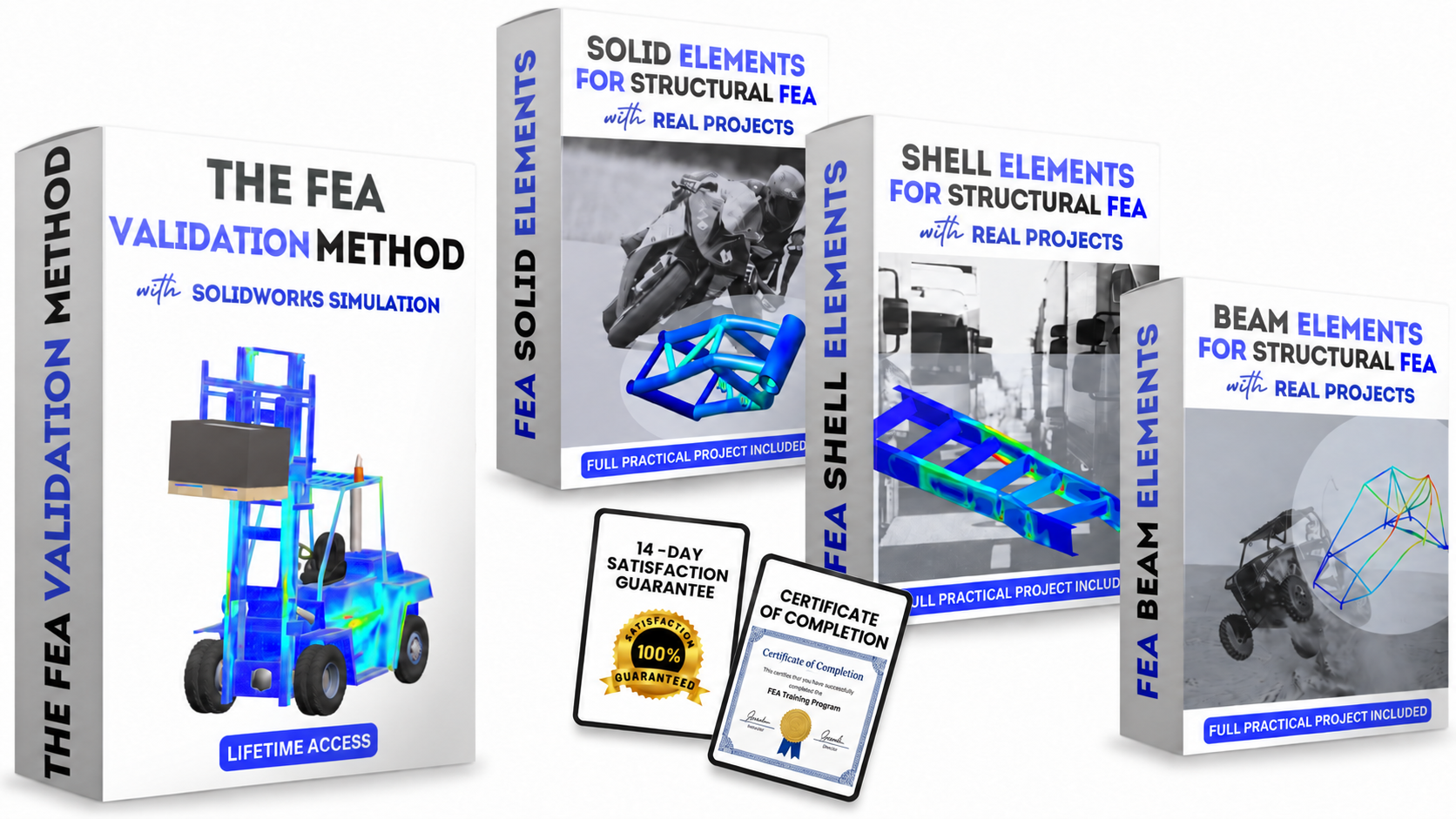 The 7-DAY FEA with REAL PROJECTS