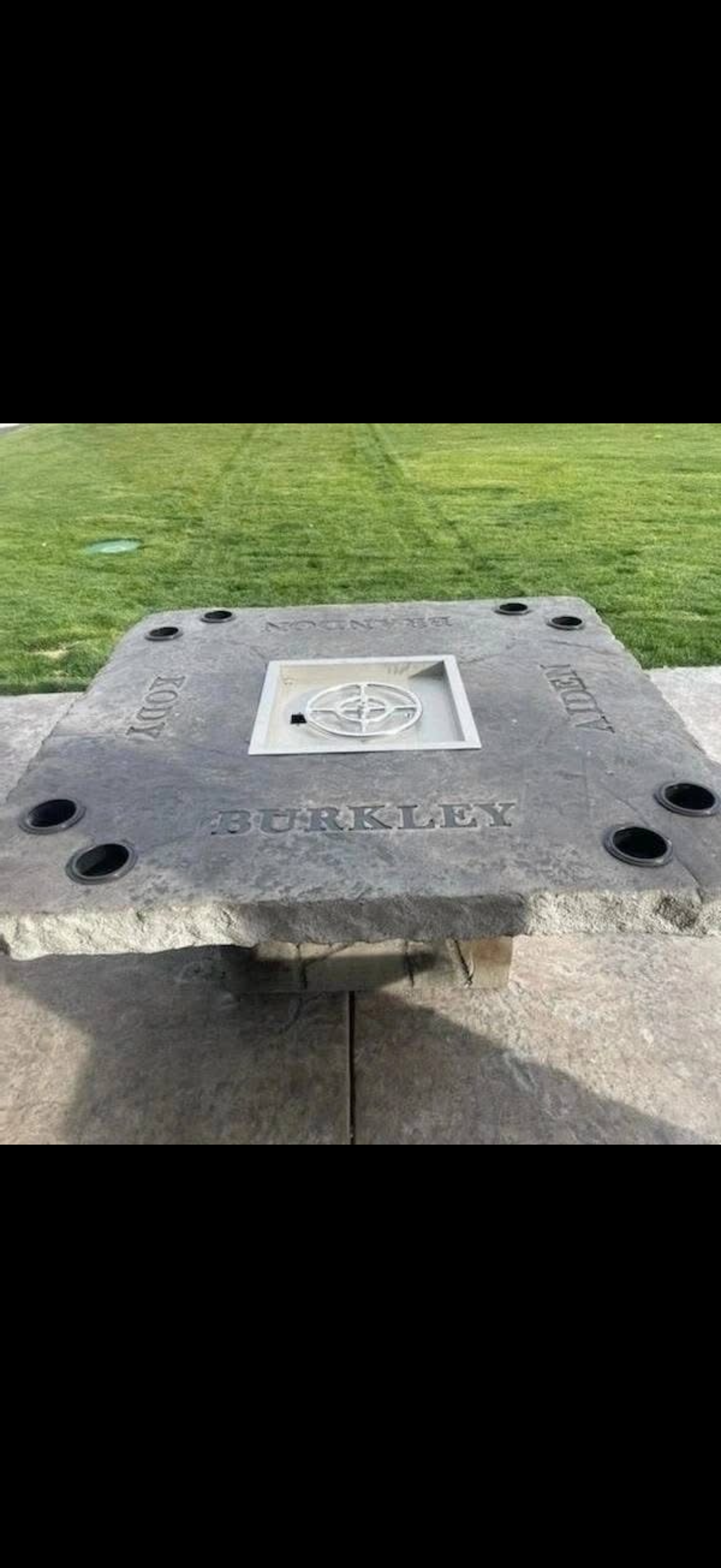 Custom Engraved Stone Project