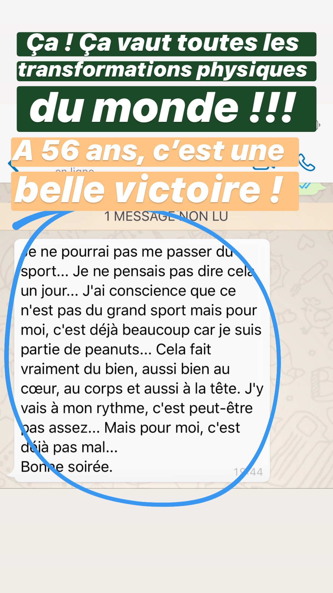 Témoignage client ATI — à 56 ans