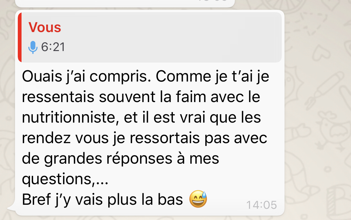 Témoignage client ATI — ancienne méthode
