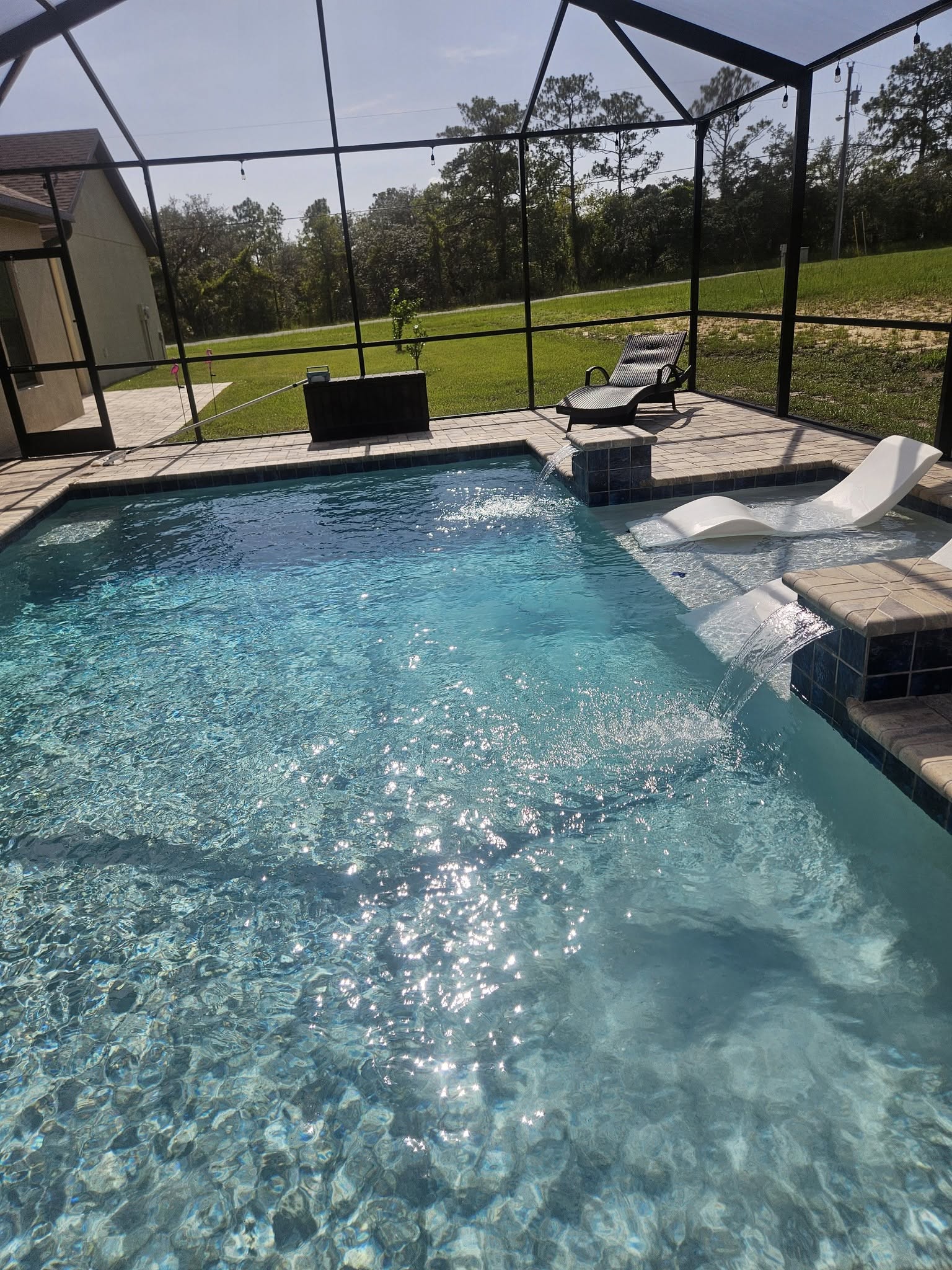 Pool pump repair on a residential pool in Weeki Wachee