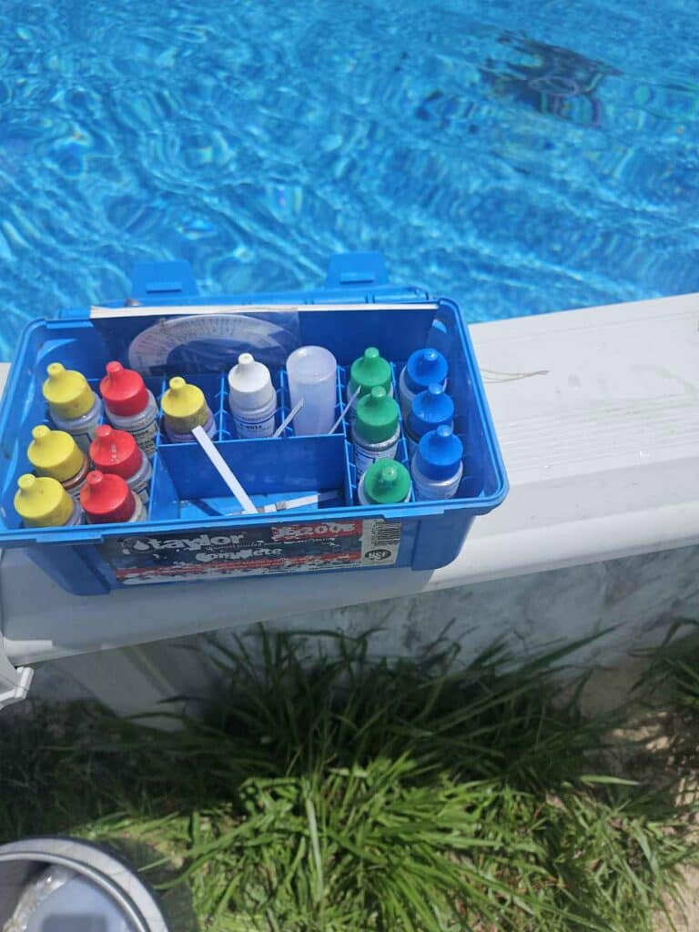 Backyard pool cleaning service in Weeki Wachee