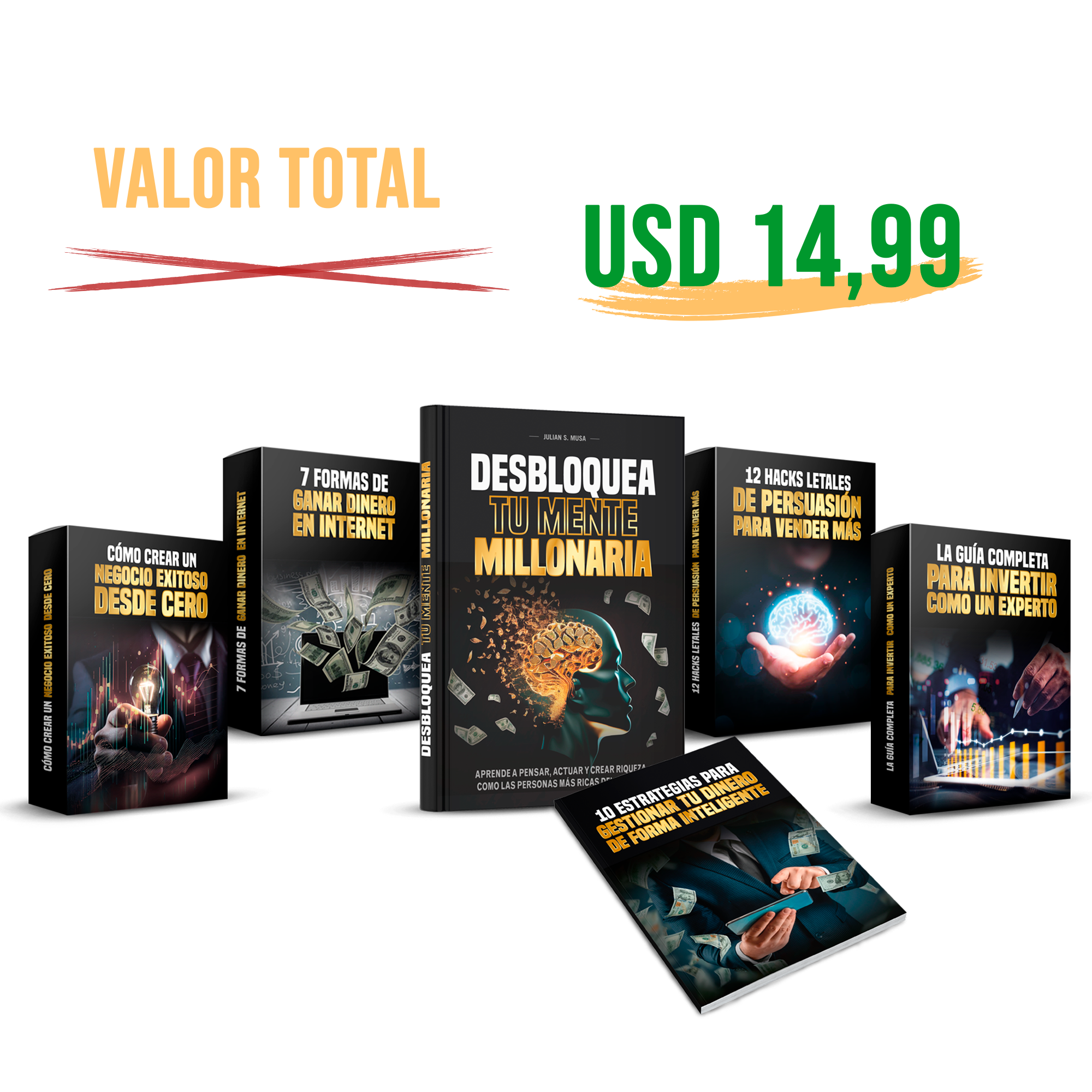 Bundle Desbloquea Tu Mente Millonaria