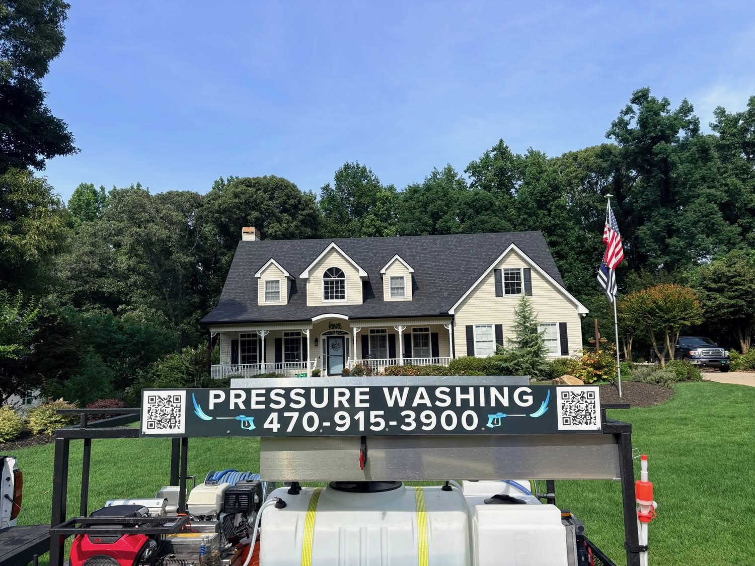 Professional washing