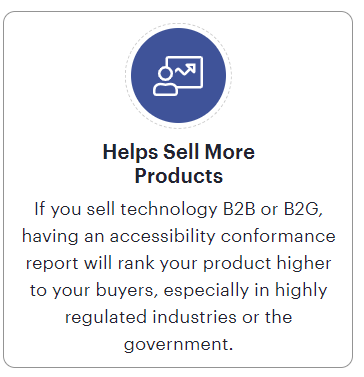 Helps sell more products