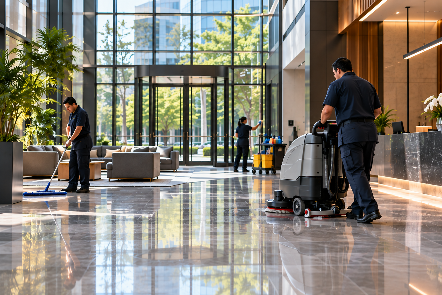 Commercial Cleaning by Enterprise Cleaning Service