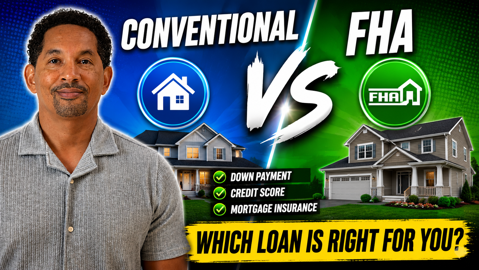 Conventional vs. FHA home loans video