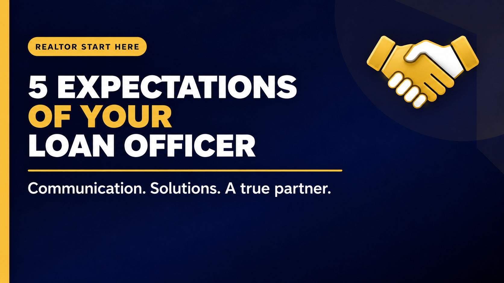5 Expectations of Your Loan Officer video thumbnail
