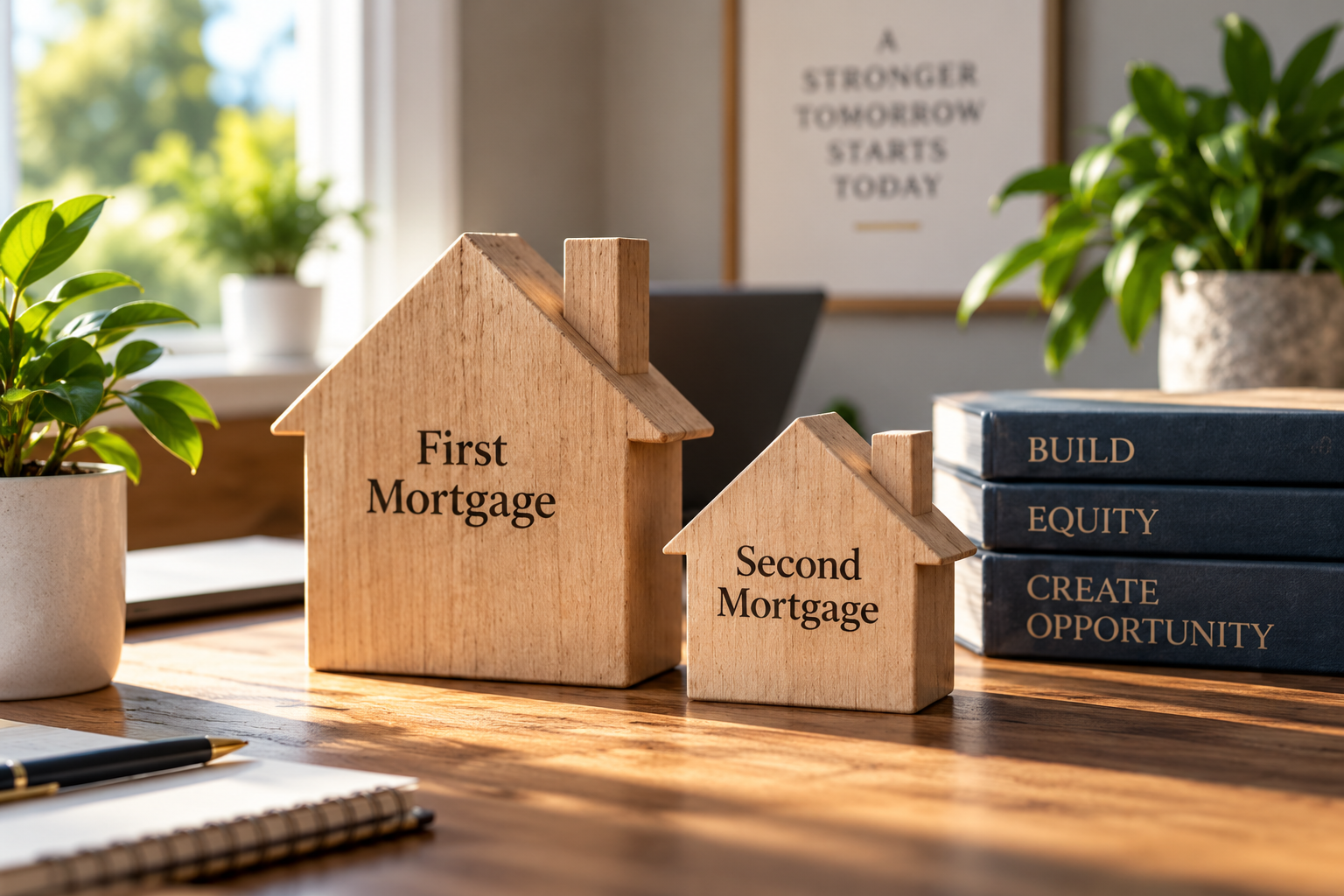 Borrower reviewing repayable second-mortgage assistance