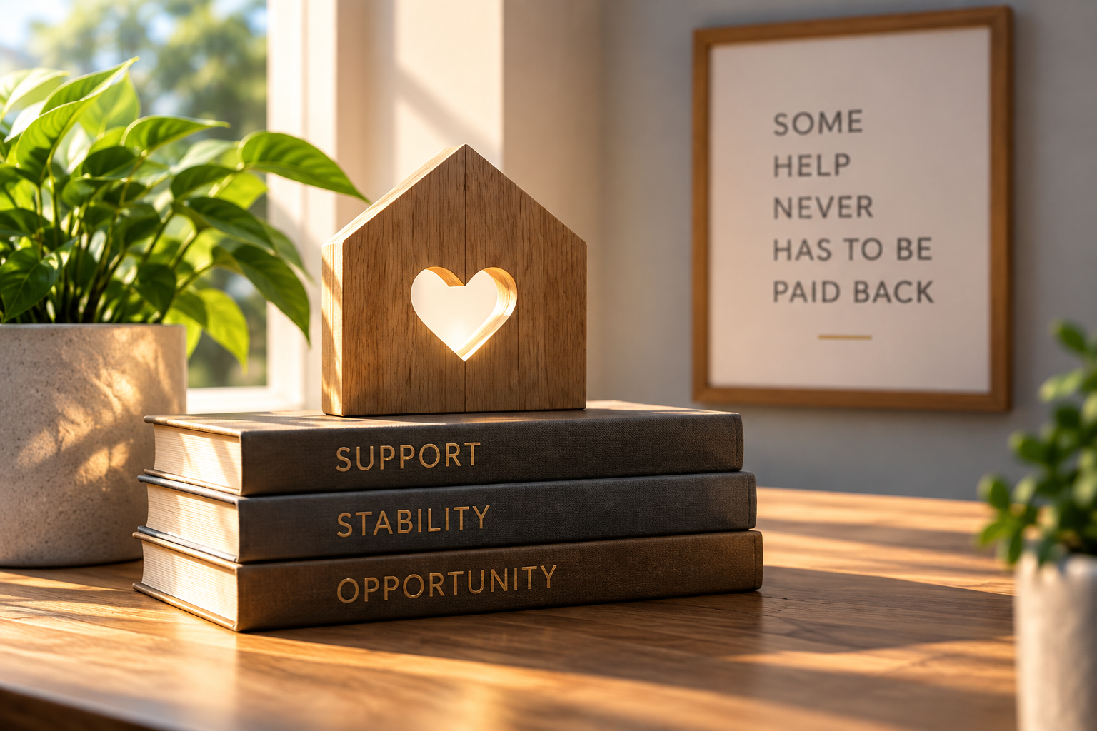 Homebuyer learning about forgivable down payment assistance