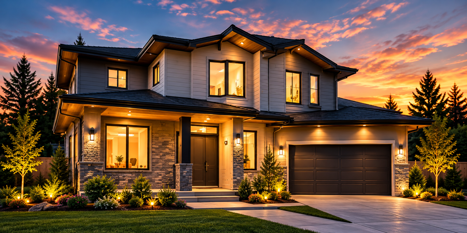 Primary residence representing conventional home financing