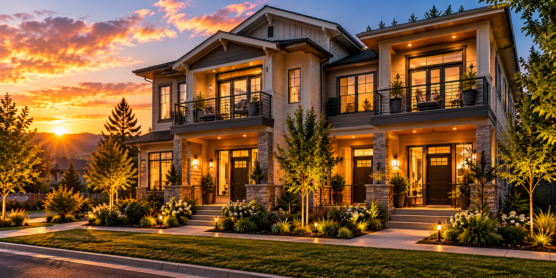 Multi-unit residence representing VA multi-unit financing