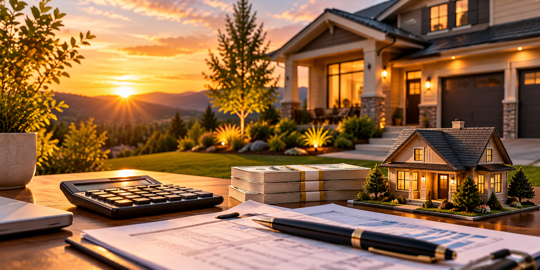 Home equity representing a VA cash-out refinance